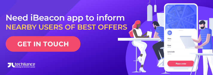 Need iBeacon App to inform nearby Users of best offers