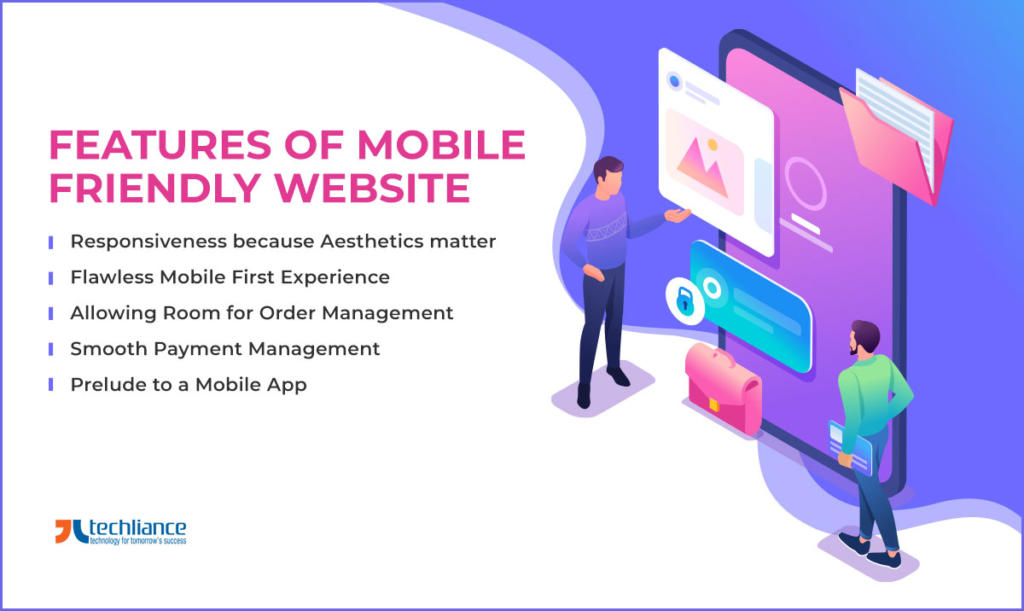 Features of Mobile Friendly Website