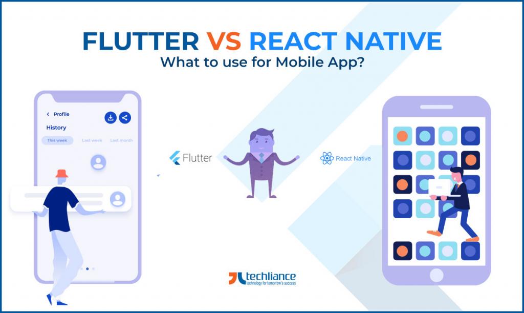 Flutter vs React Native - What to use for Mobile App