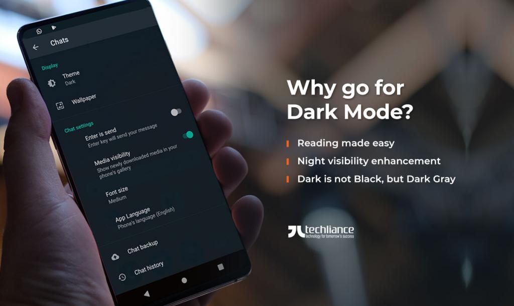 Why go for Dark Mode