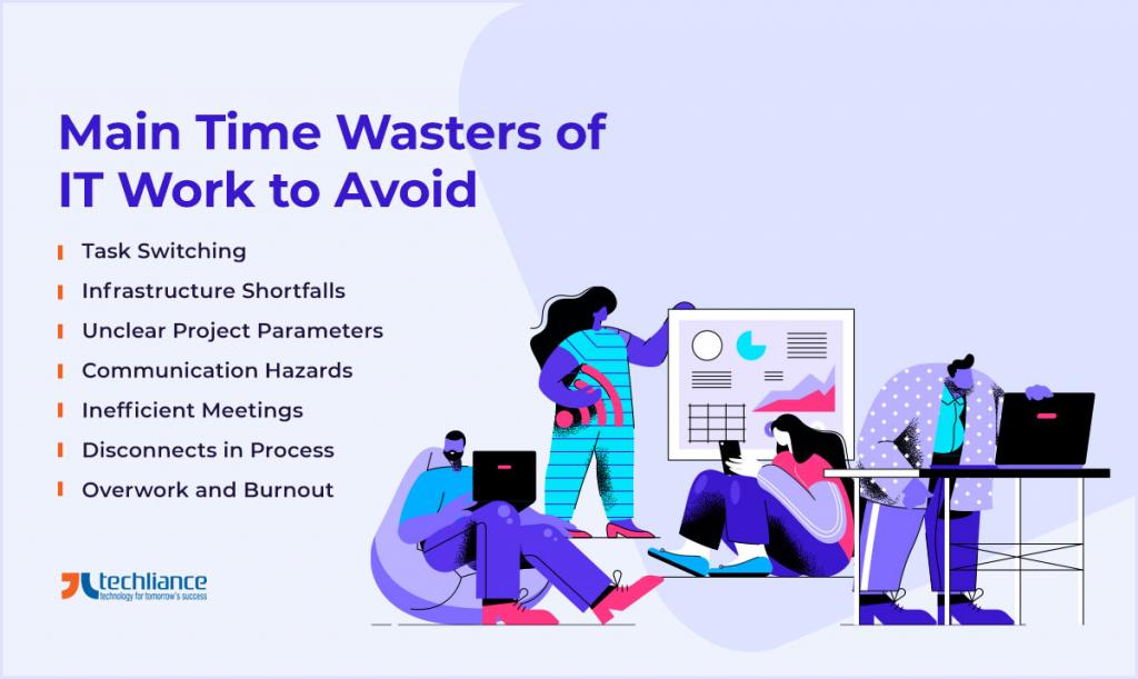 Main Time Wasters of IT Work to Avoid