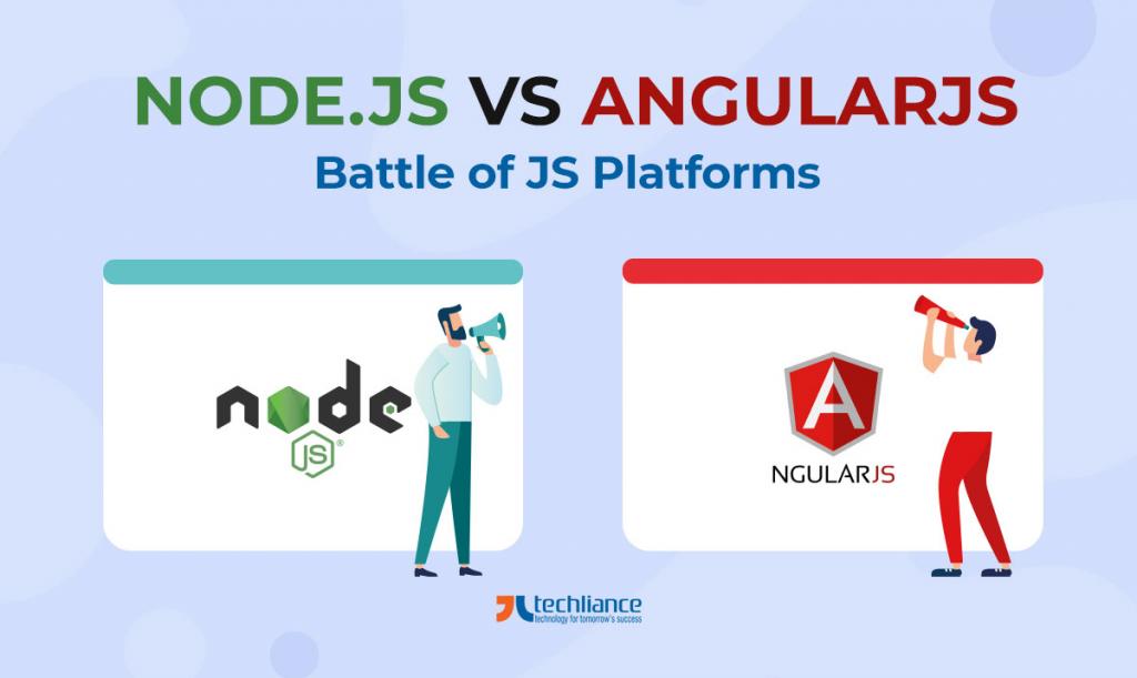 Node.js vs AngularJS - Battle of JS Platforms