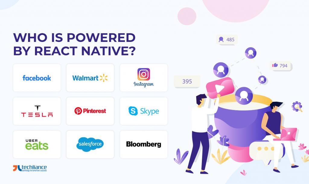 Who is Powered by React Native